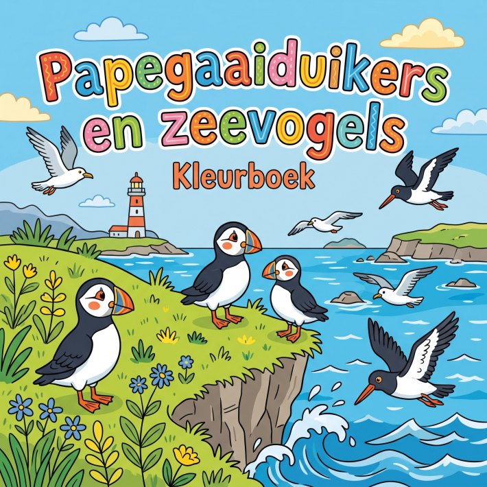 Papegaaiduikers en zeevogels