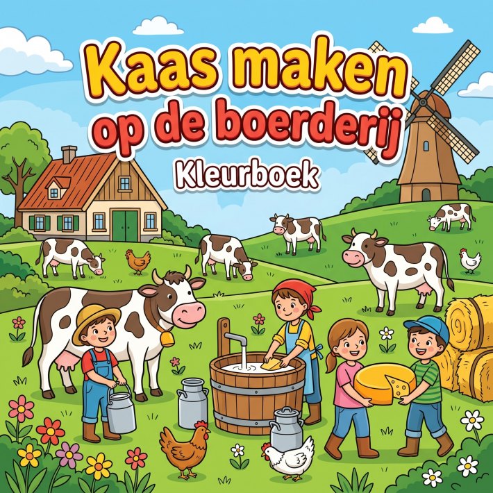 Kaas maken op de boerderij
