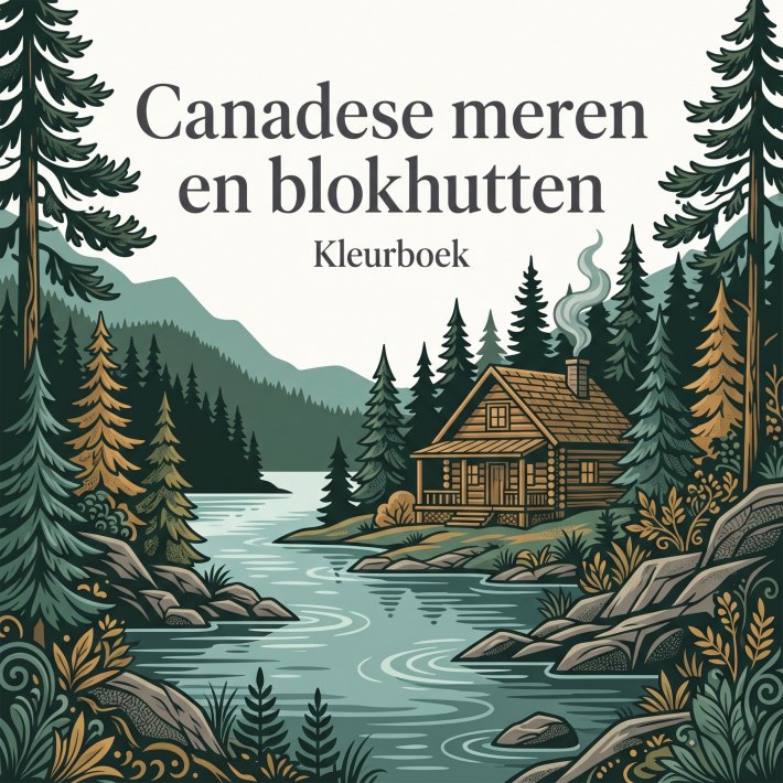 Canadese meren en blokhutten