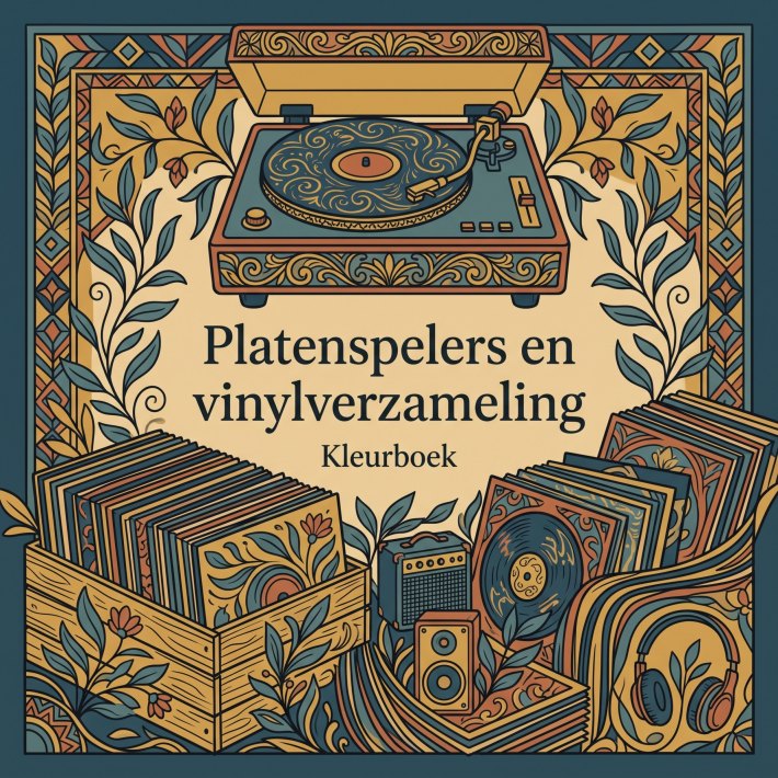 Platenspelers en vinylverzameling