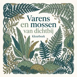 Varens en mossen van dichtbij