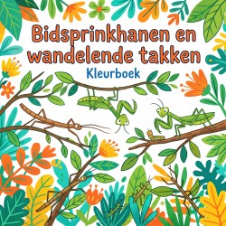 Bidsprinkhanen en wandelende takken