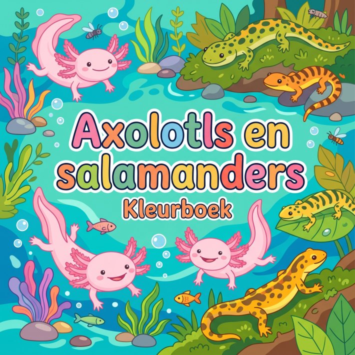 Axolotls en salamanders