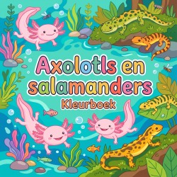 Axolotls en salamanders