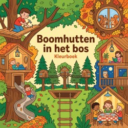 Boomhutten in het bos