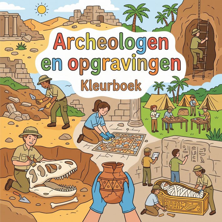 Archeologen en opgravingen