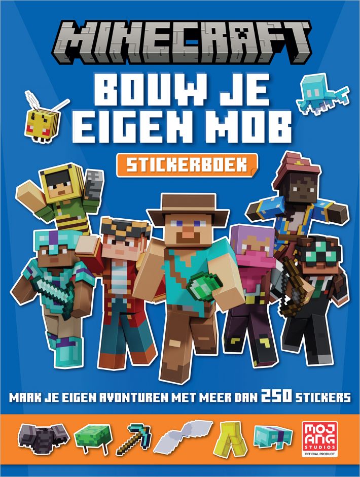Minecraft: Bouw je eigen mob-stickerboek