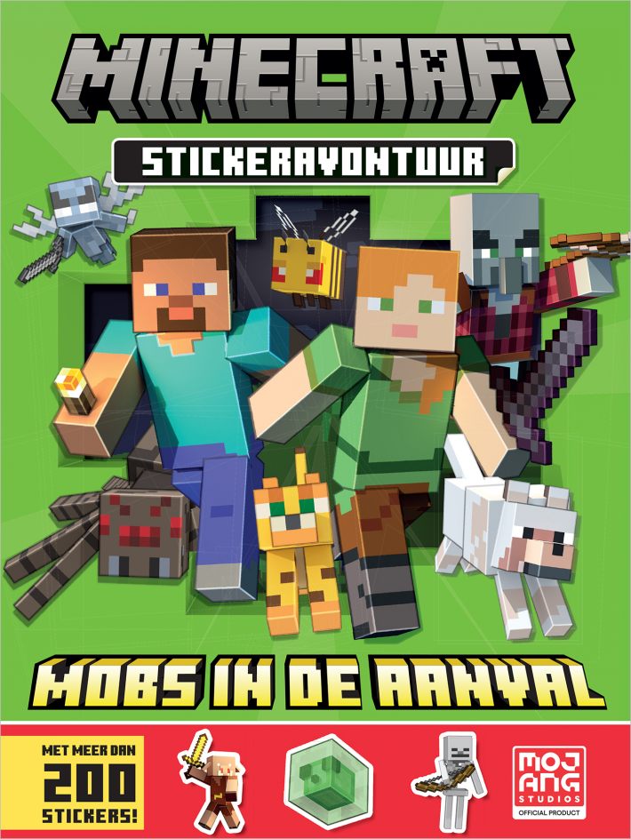Minecraft: Mobs in de aanval-stickeravontuur