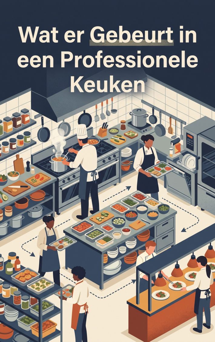 Wat er Gebeurt in een Professionele Keuken