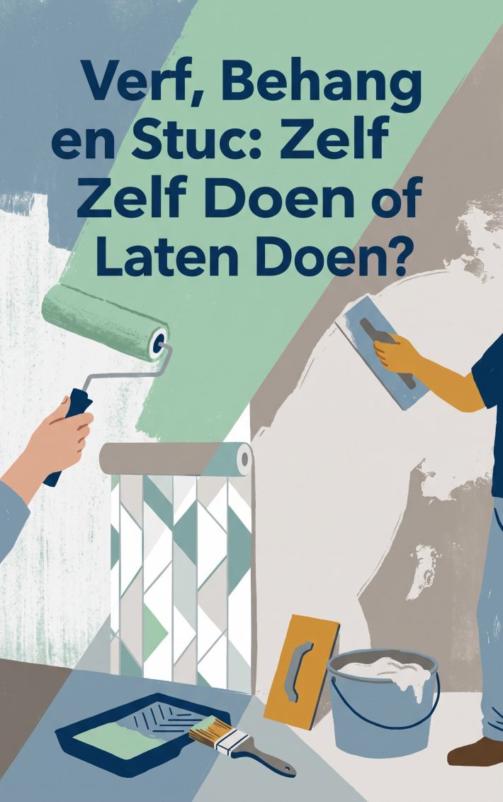 Verf, Behang en Stuc: Zelf Doen of Laten Doen?