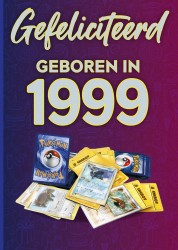 4x Felicitatieboekje 1999 +4x envelop 4x Felicitatieboekje 1999 +4x envelop