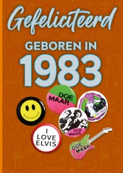 4x Felicitatieboekje 1983 +4x envelop 4x Felicitatieboekje 1983 +4x envelop