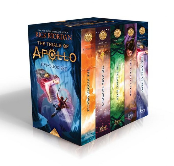 Riordan, R: Trials of Apollo, the 5 Book Paperback Boxed Set