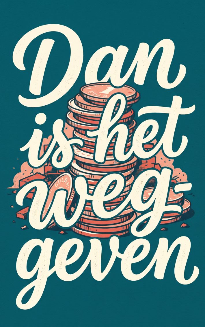 Dan is het weggeven