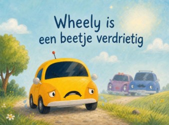 Wheely is een beetje verdrietig Wheely is een beetje verdrietig