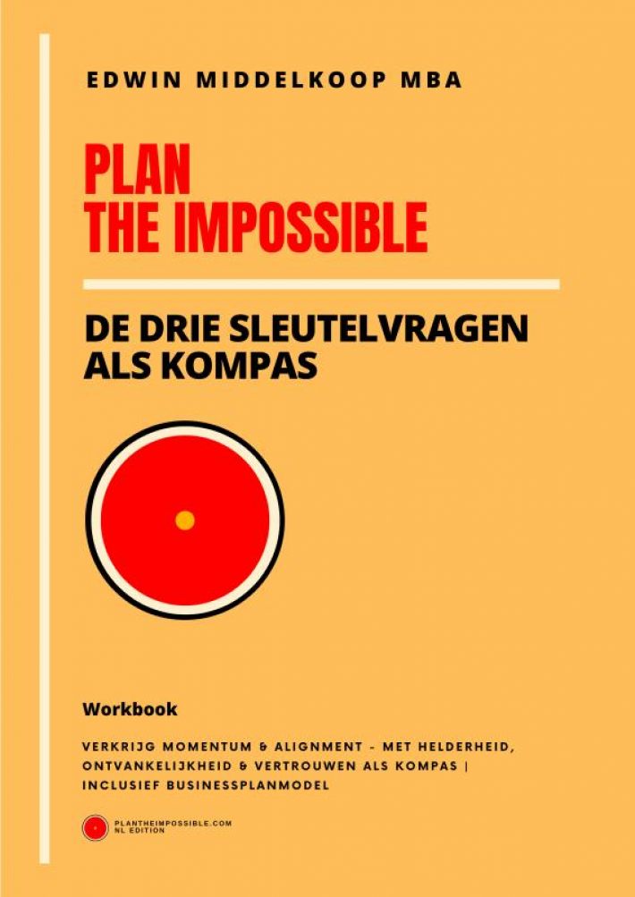 Plan the Impossible Workbook Plan the Impossible Workbook