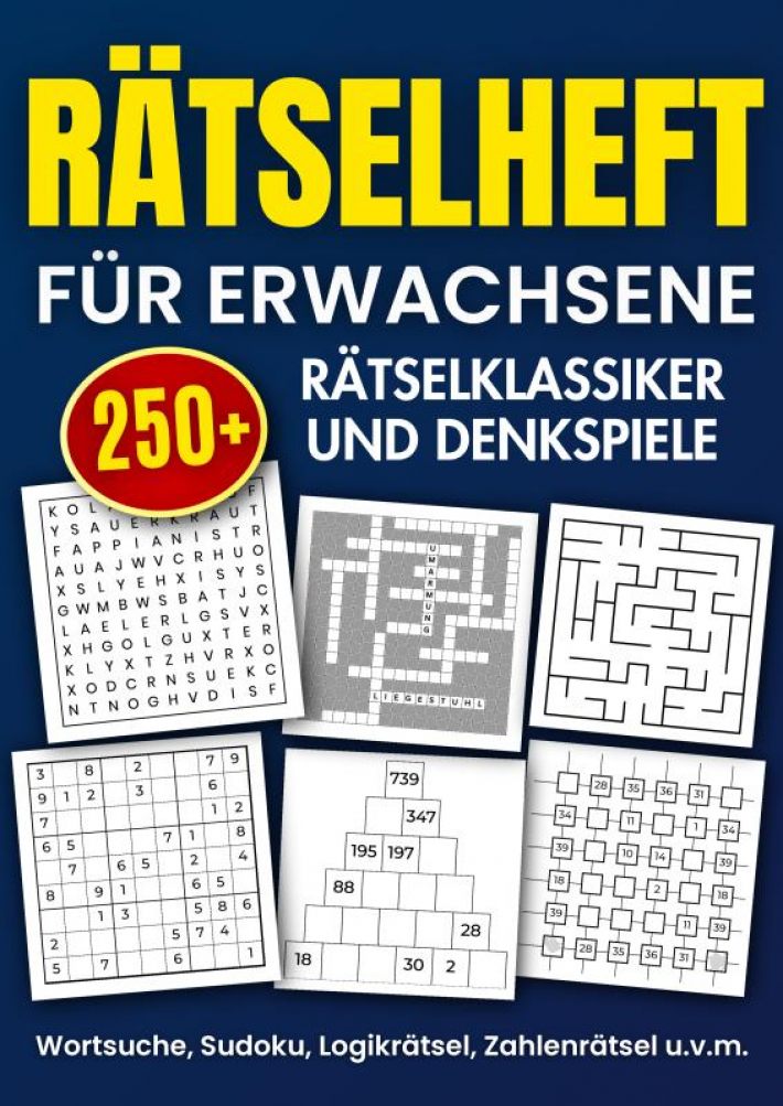 Rätselheft für Erwachsene Rätselheft für Erwachsene