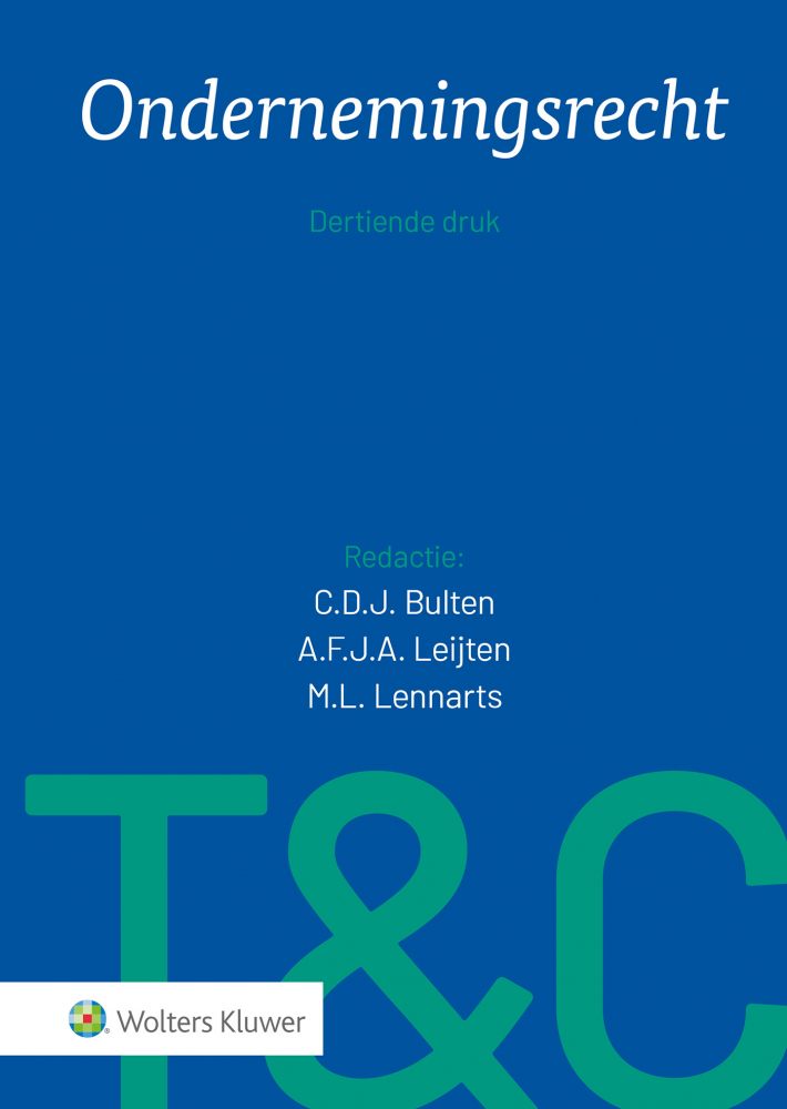 Tekst & Commentaar Ondernemingsrecht &bullet; Ondernemingsrecht