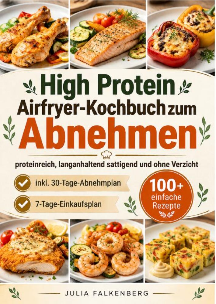 High Protein Airfryer Kochbuch zum Abnehmen High Protein Airfryer Kochbuch zum Abnehmen