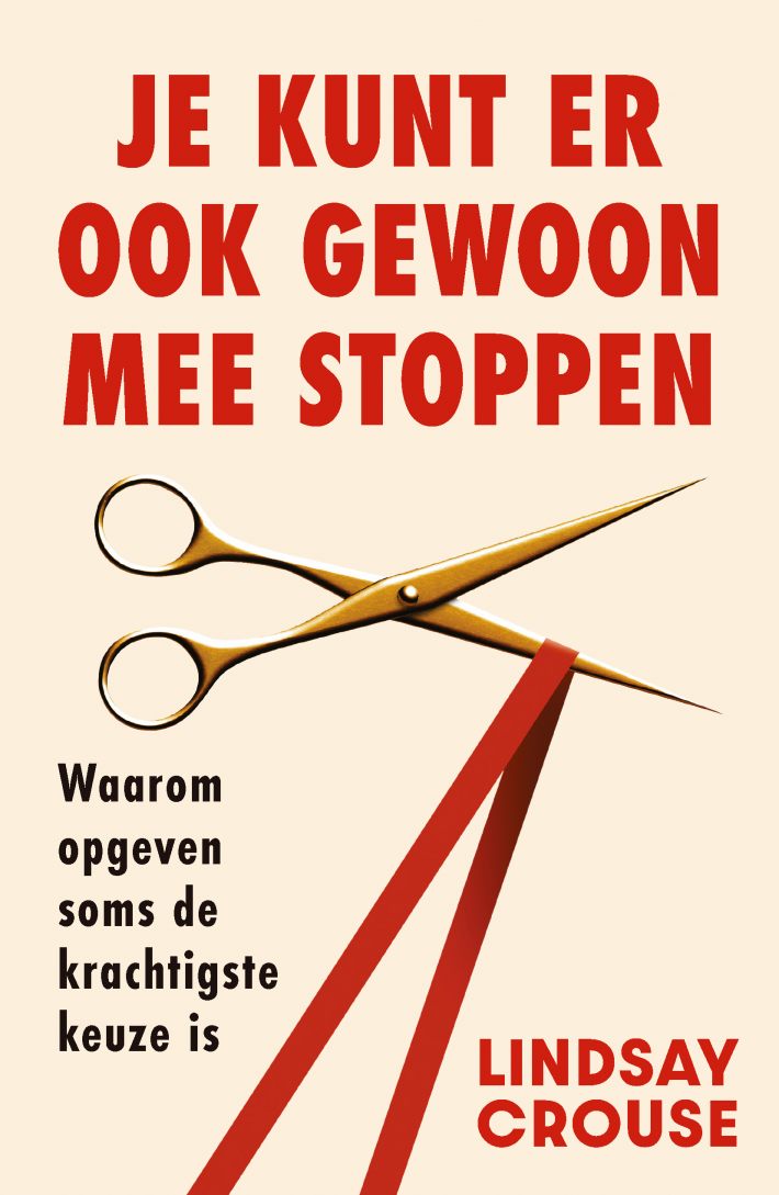 Je kunt er ook gewoon mee stoppen Je kunt er ook gewoon mee stoppen