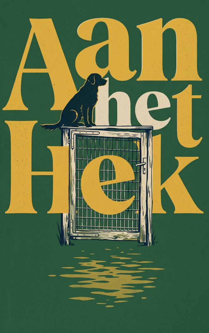 Aan het hek
