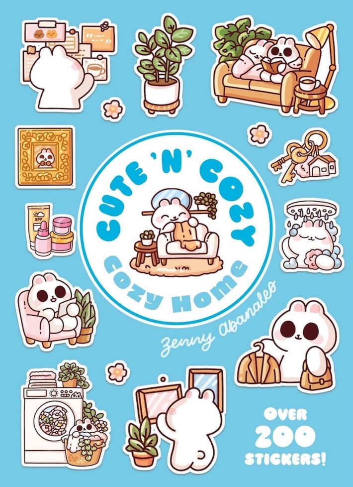 Cozy Home: A Cute 'n' Cozy Little Sticker Book Cozy Home: A Cute 'n' Cozy Little Sticker Book