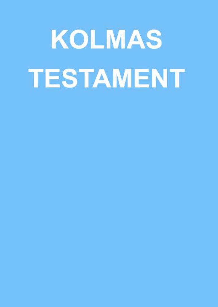 KOLMAS TESTAMENT