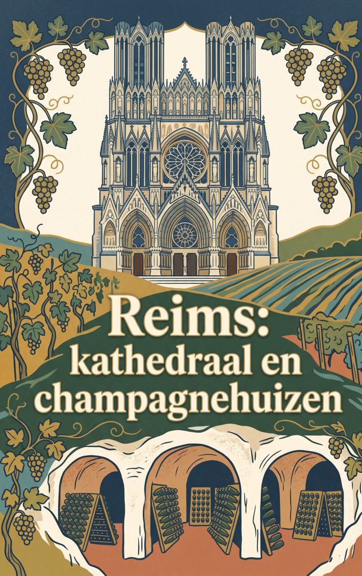 Reims: kathedraal en champagnehuizen