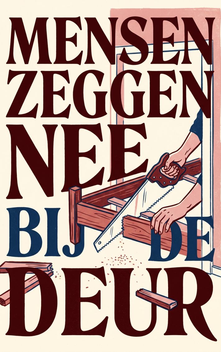 Mensen zeggen nee bij de deur