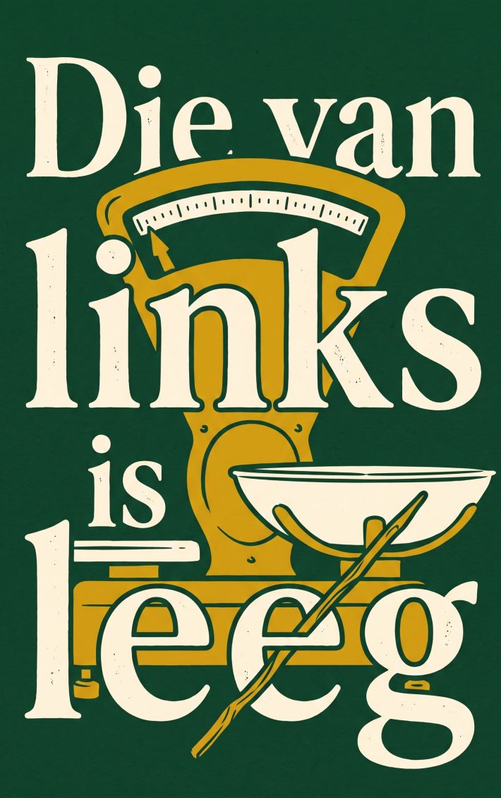 Die van links is leeg