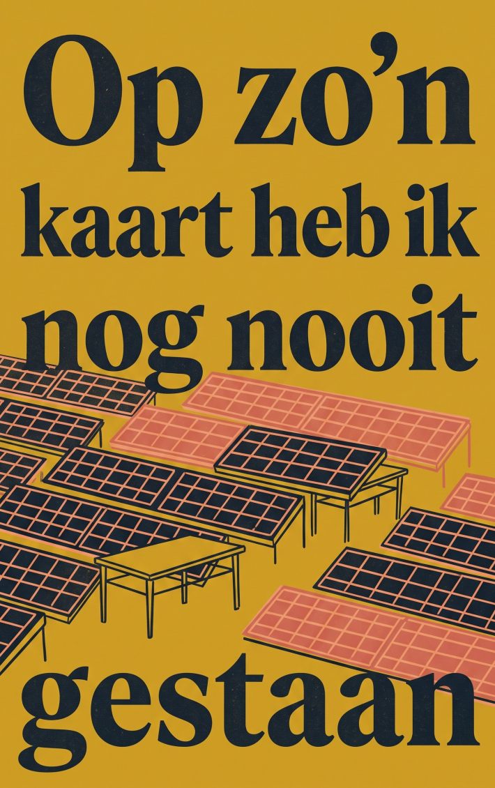 Op zo'n kaart heb ik nog nooit gestaan
