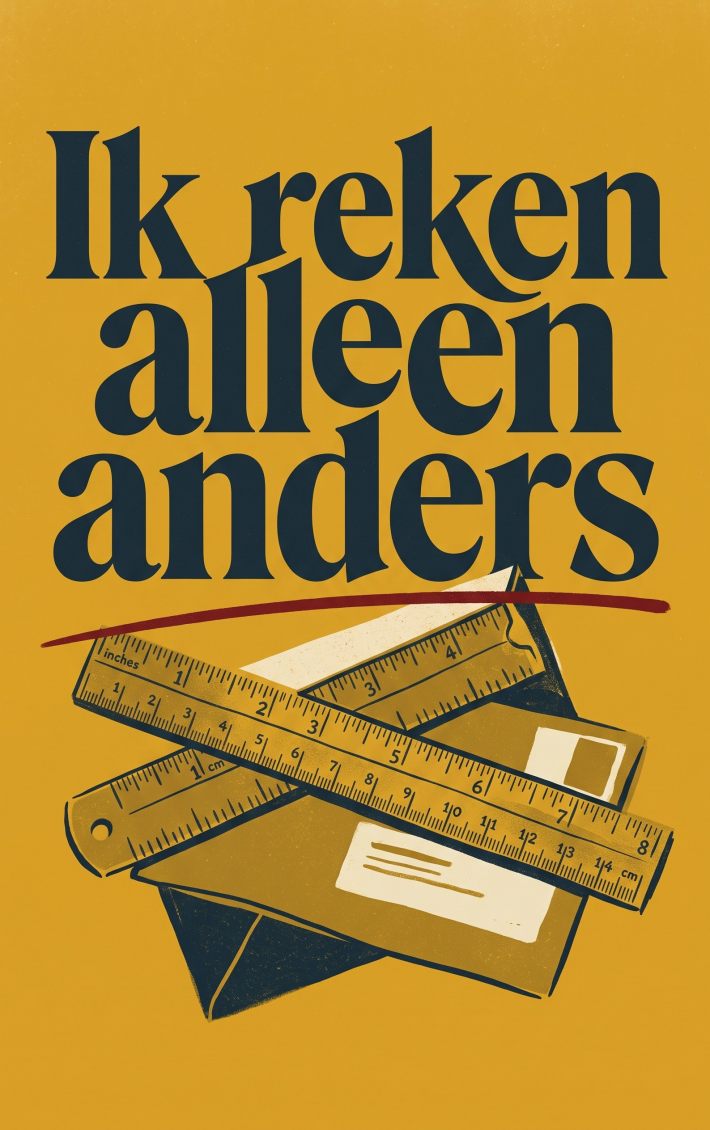 Ik reken alleen anders