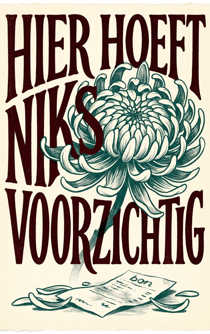 Hier hoeft niks voorzichtig
