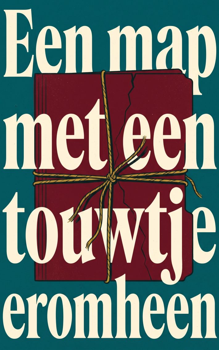 Een map met een touwtje eromheen
