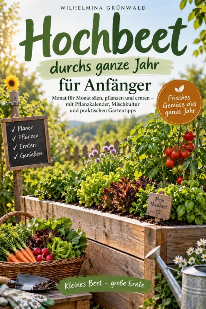 Hochbeet durchs ganze Jahr für Anfänger Hochbeet durchs ganze Jahr für Anfänger