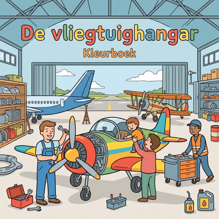 De vliegtuighangar