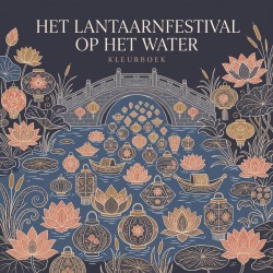 Het lantaarnfestival op het water