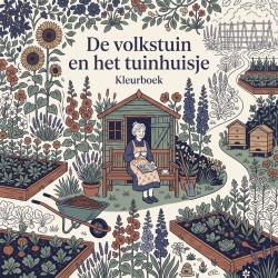 De volkstuin en het tuinhuisje