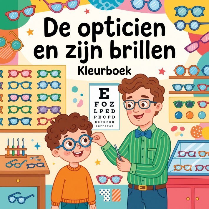 De opticien en zijn brillen