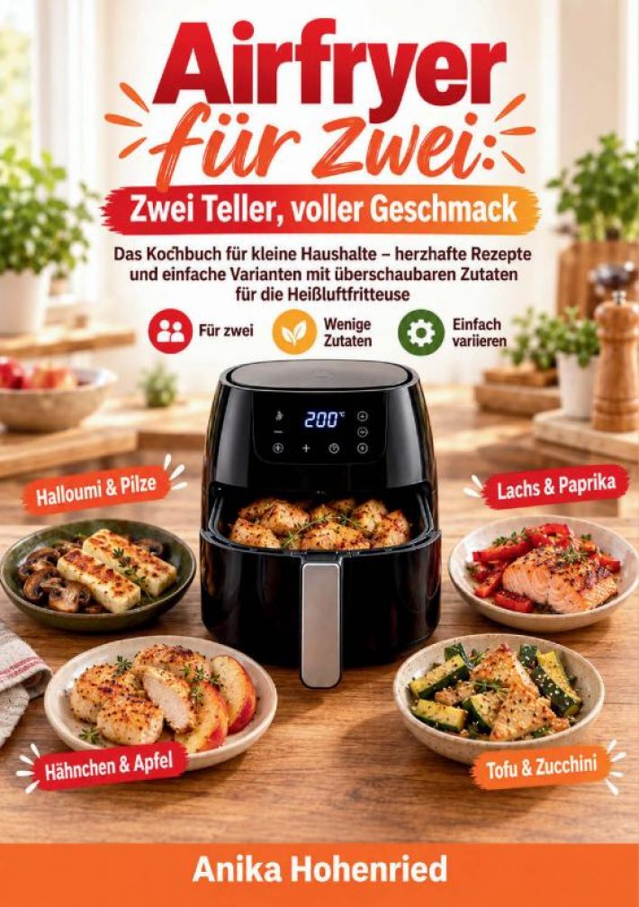 Airfryer für zwei: Zwei Teller, voller Geschmack Airfryer für zwei: Zwei Teller, voller Geschmack
