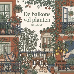 De balkons vol planten
