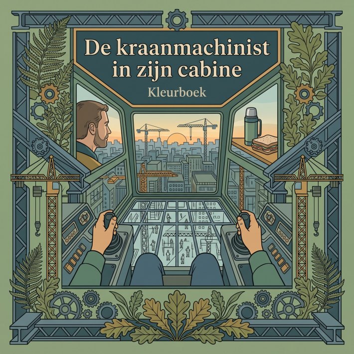 De kraanmachinist in zijn cabine