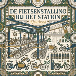 De fietsenstalling bij het station