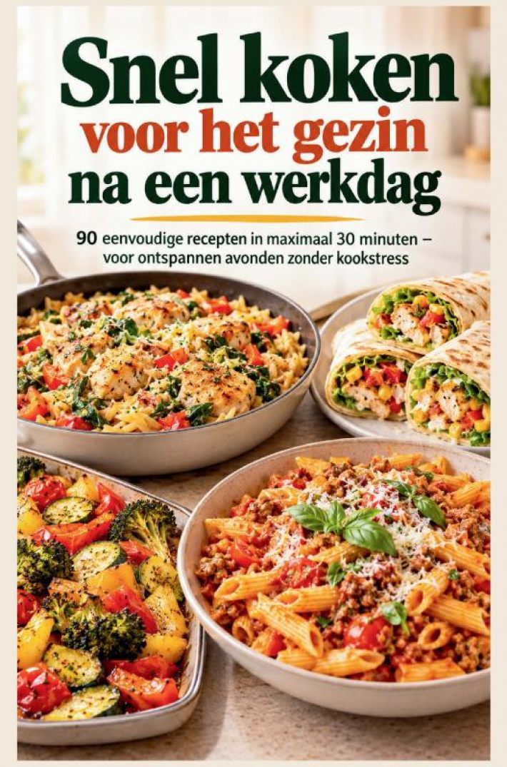 Snel koken voor het gezin na een werkdag