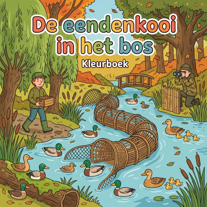 De eendenkooi in het bos