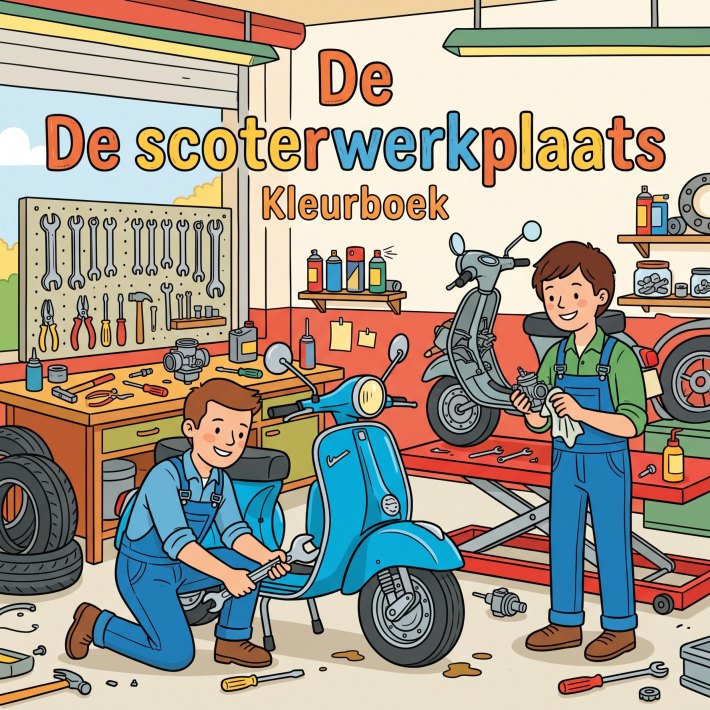 De scooterwerkplaats