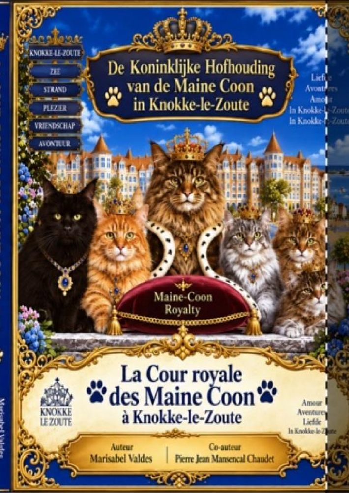 La Cour royale des Maine Coon a Knokke -le-Zoute