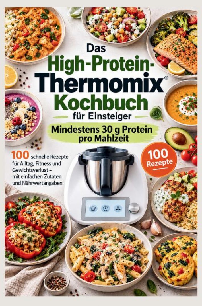 Das High-Protein-Thermomix-Kochbuch für Einsteiger: Mindestens 30 g Protein pro Mahlzeit Das High-Protein-Thermomix-Kochbuch für Einsteiger: Mindestens 30 g Protein pro Mahlzeit