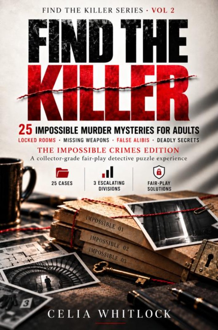 Find the Killer: 25 Impossible Murder Mysteries for Adults