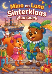 Mino en Luna Sinterklaaskleurboek